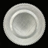 glass charger plate, table decoration plate, festival, wedding and party table plate Item Picture